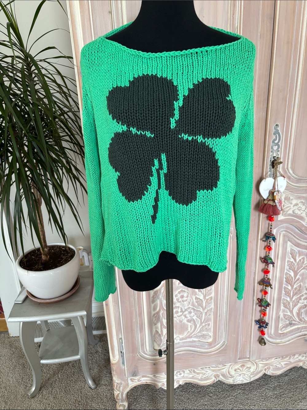 wooden ships by Paola Buendia Delicate Knit Sweater